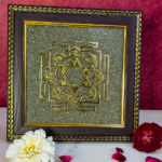 Shree Yantra on Raw Pyrite Frame - Image 3