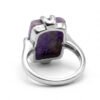 Amethyst Ring for Calmness, Protection & Spiritual Healing