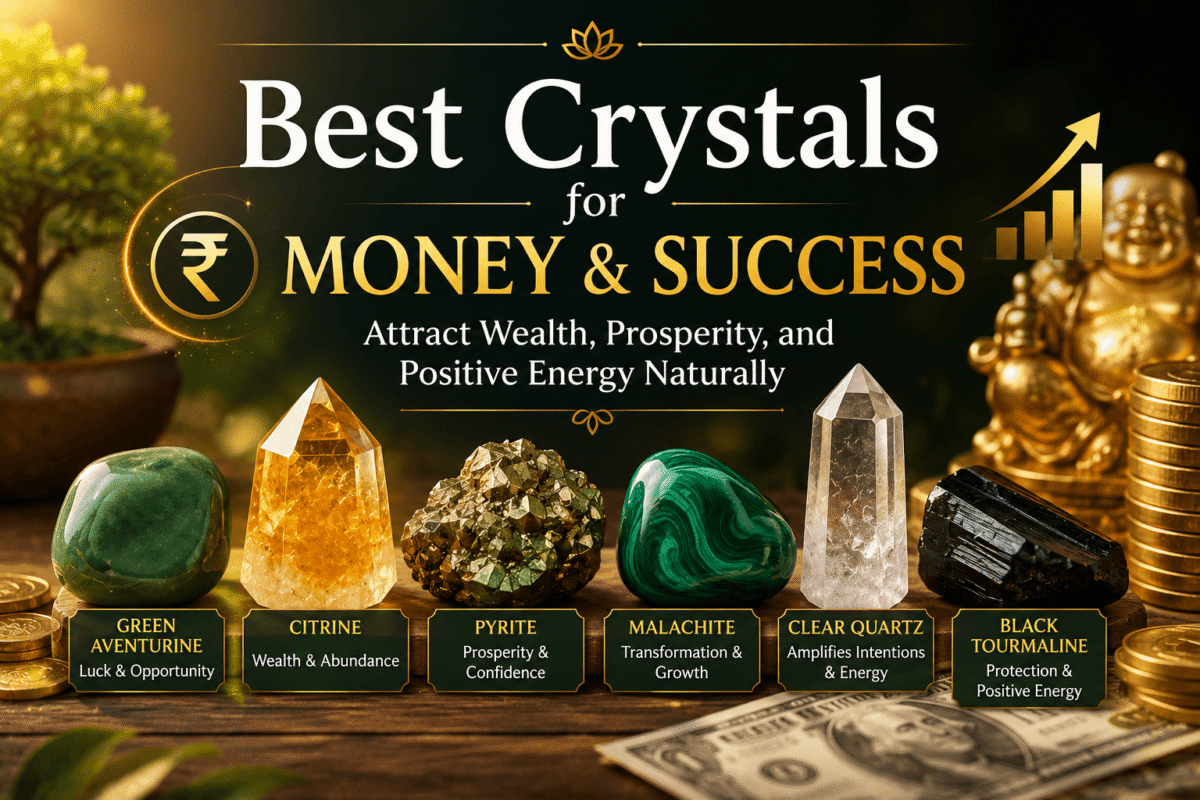 Best Crystals for Money & Success Attract Wealth Prosperity and Positive Energy Naturally