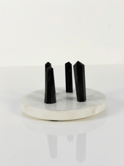 buy black tourmaline pencil for protection & energy cleansing | natural energy stones