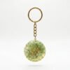 Green Aventurine Keychain for Luck & Positive Energy