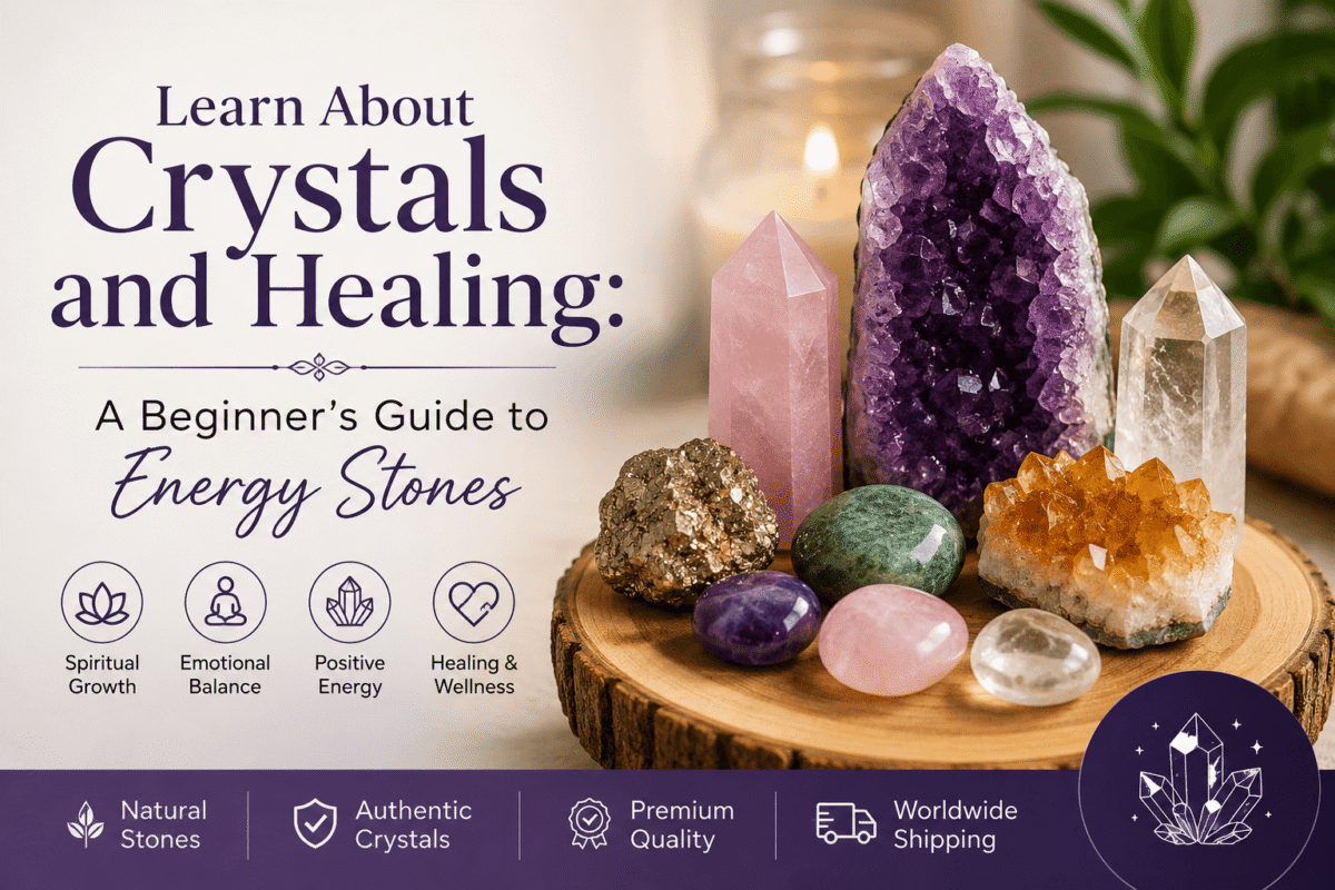Learn About Crystals and Healing A Beginners Guide to Energy Stones