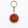 Red Jasper Keychain for Strength, Protection & Positive Energy