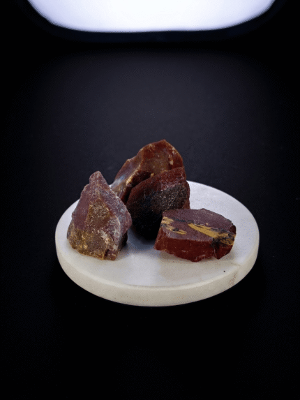 buy red jasper raw stone for strength & grounding | natural energy stones