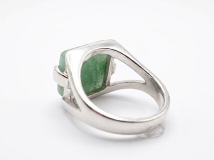 Green Aventurine Ring for Luck, Prosperity & Healing