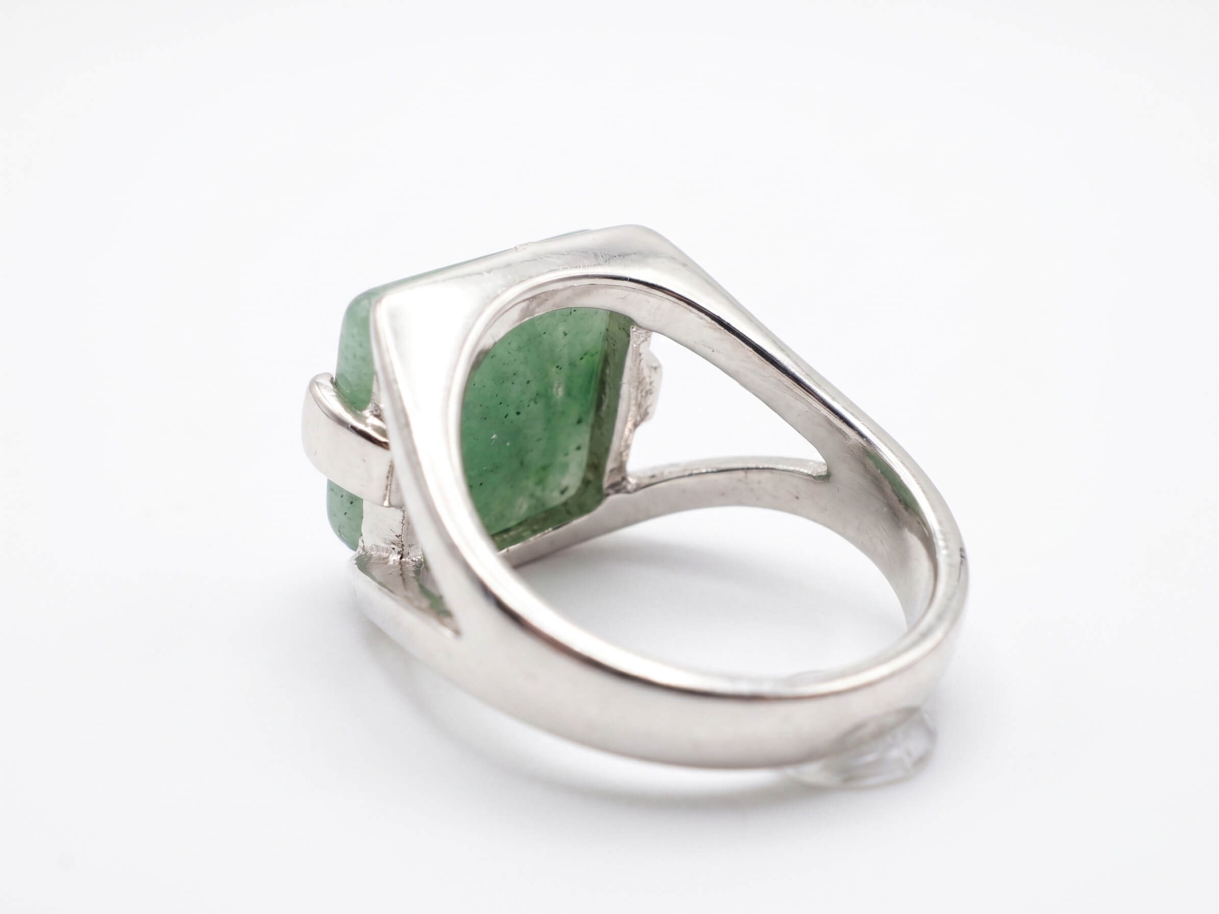 Green Aventurine Ring for Luck, Prosperity & Healing
