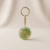 Green Aventurine Keychain for Luck & Positive Energy