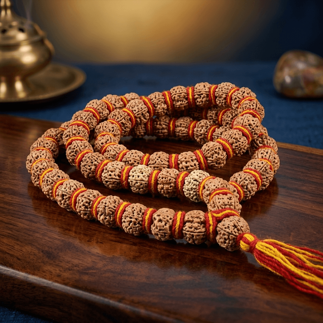5 mukhi super quality 56 beads nepali rudraksha mala