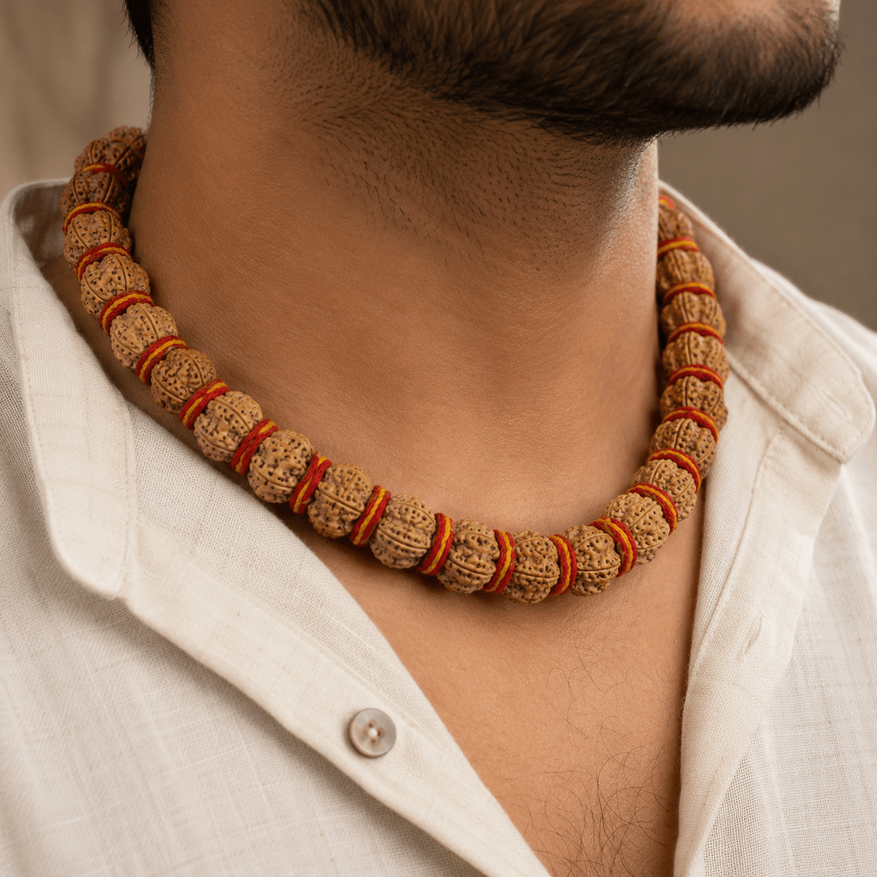 5 mukhi super quality 56 beads nepali rudraksha mala