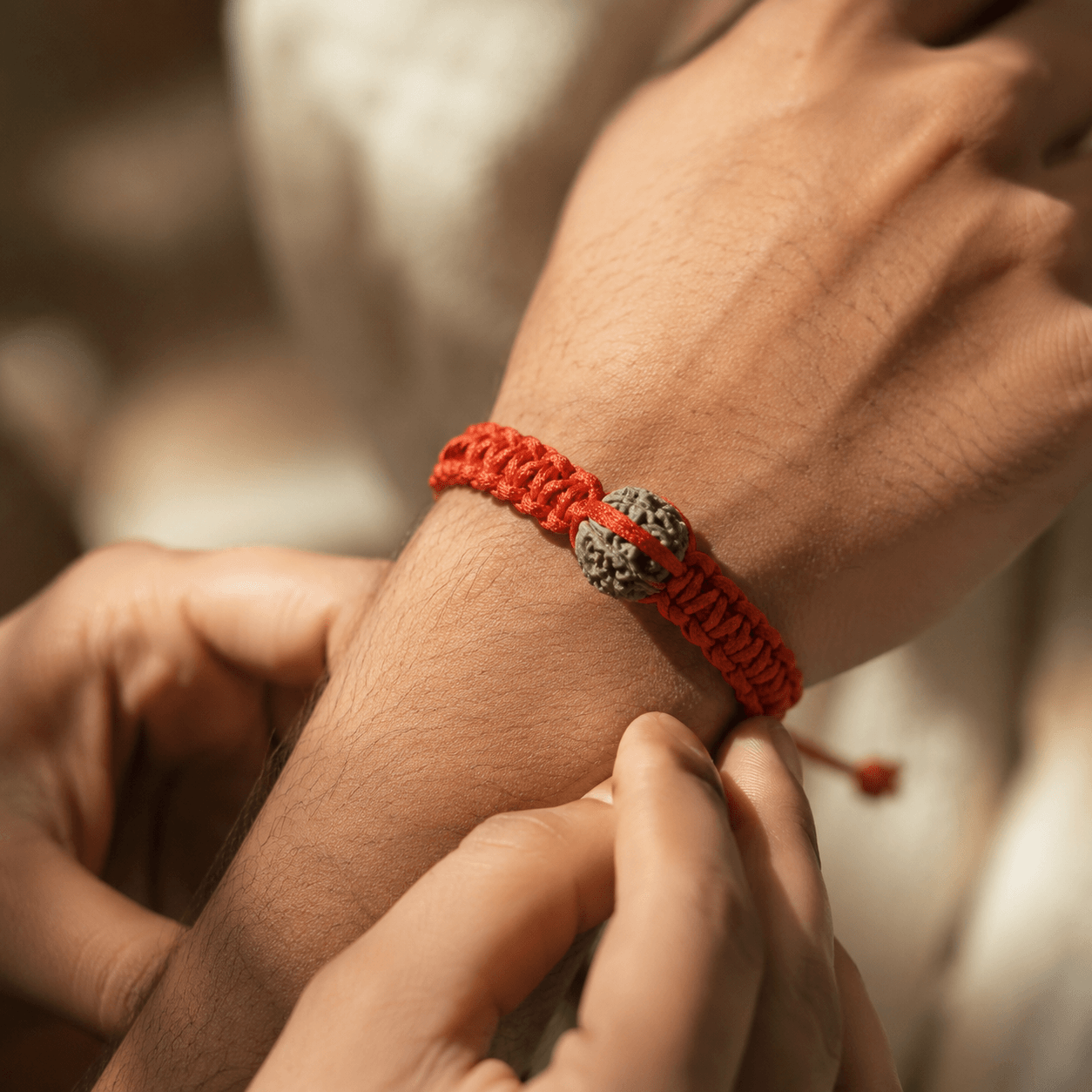 5 mukhi 8mm rudraksha bracelet