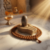 Buy Black Banalingam Narmadeshwar Shivling with Jaladhari