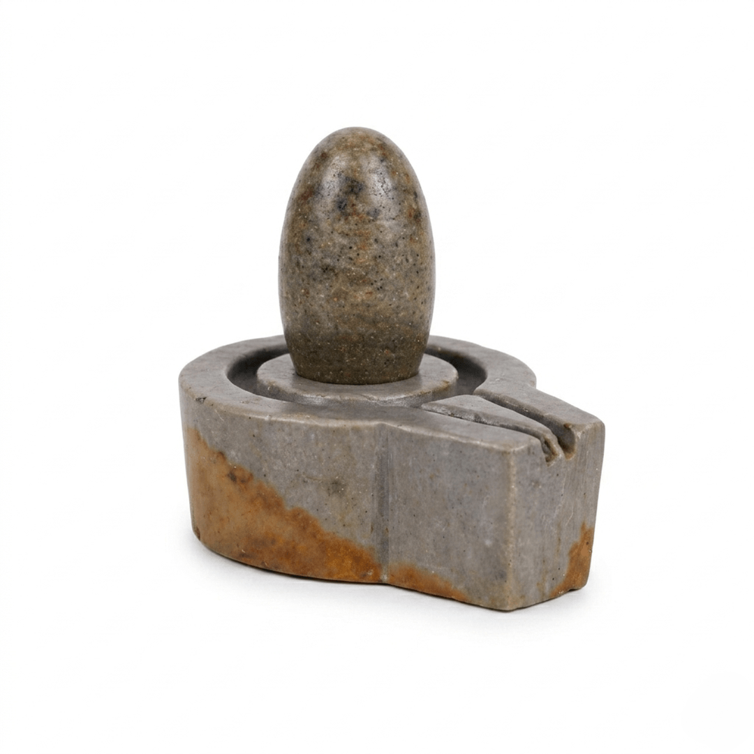 Natural Narmadeshwar Shivling with Jaladhari
