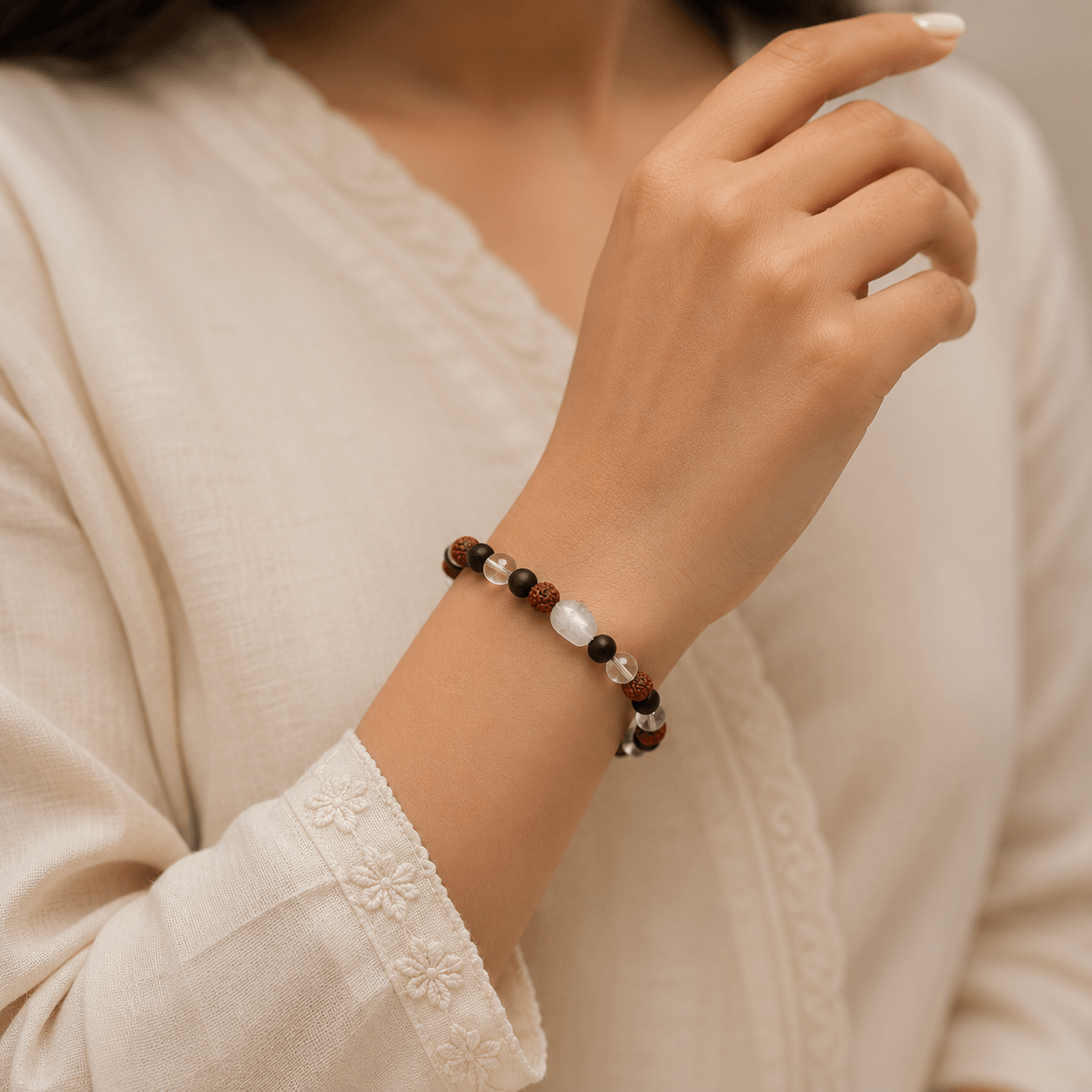 Rudraksha Kawach Bracelet