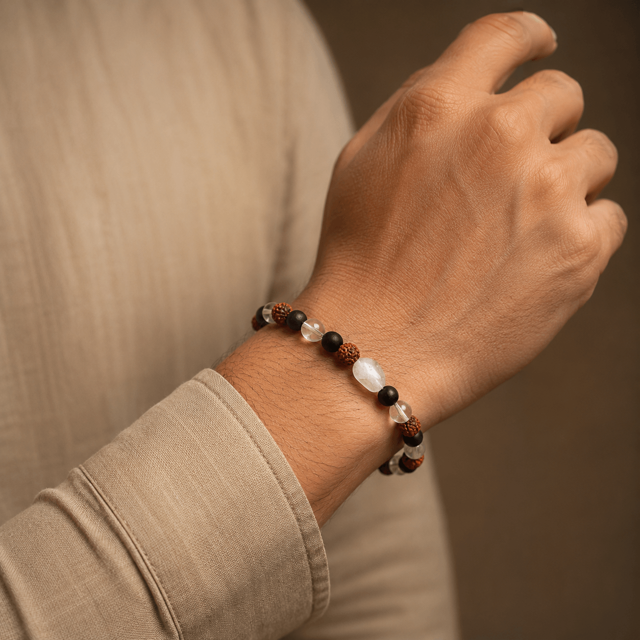 Rudraksha Kawach Bracelet