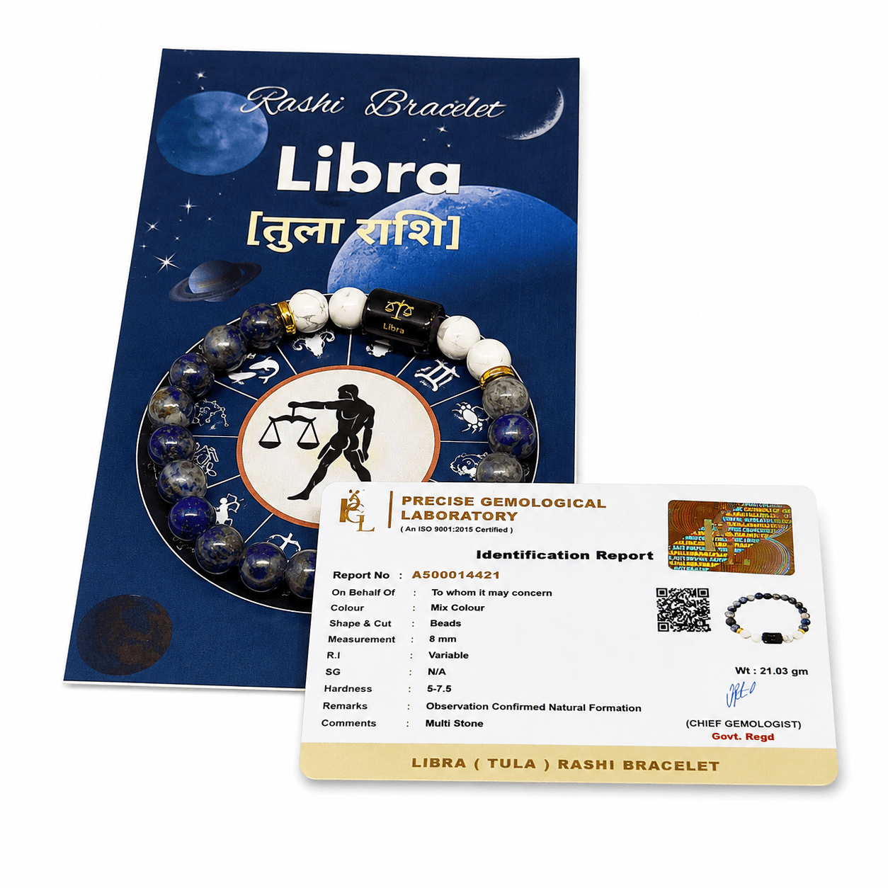 Libra Zodiac Sign Bracelet (Tula Rashi) | Lucky Crystal Bracelet for Balance, Harmony, Love, Success & Positive Energy Libra Zodiac Sign Bracelet (Tula Rashi) | Lucky Crystal Bracelet for Balance, Harmony, Love, Success & Positive Energy
