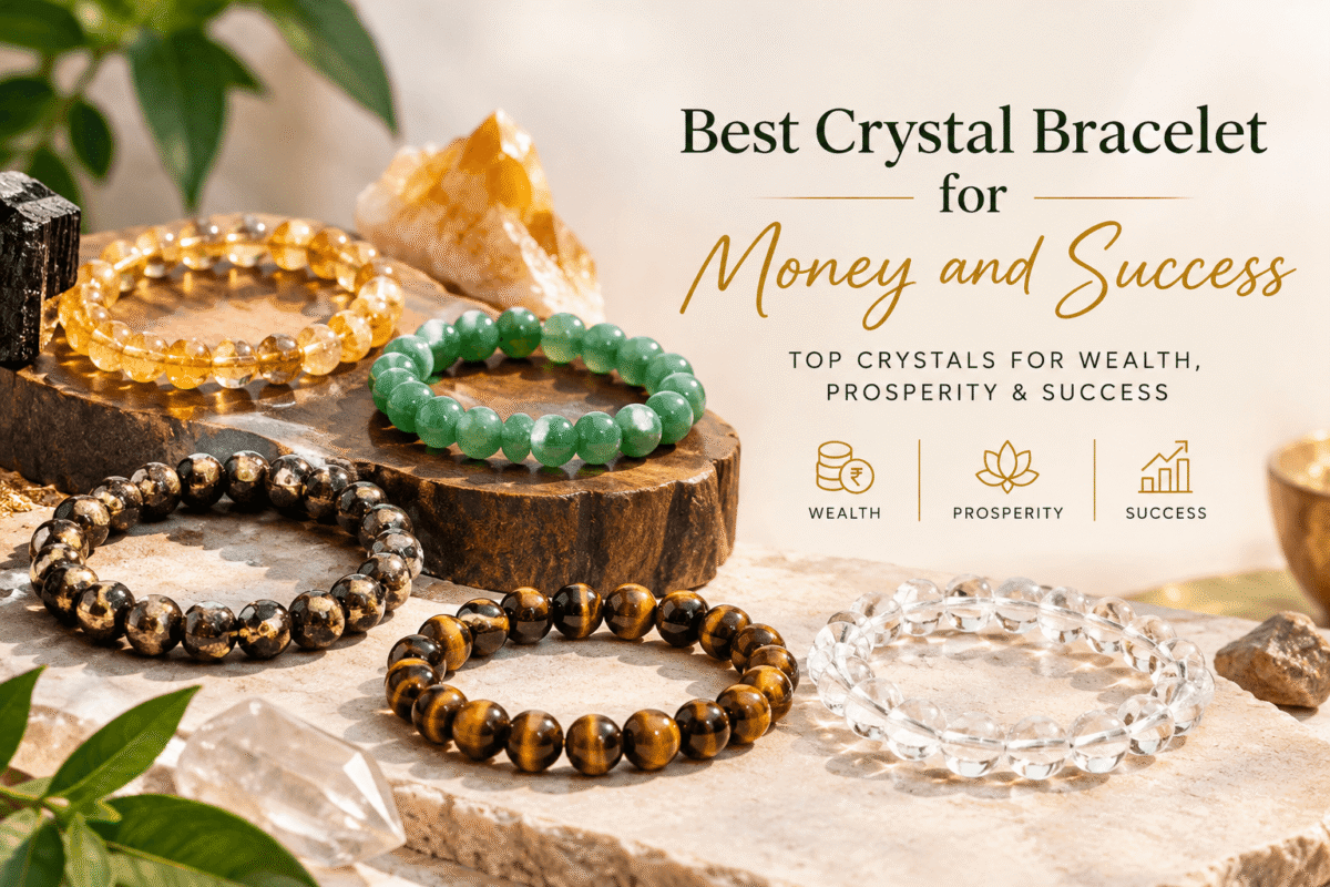 Best Crystal Bracelet for Money and Success: Top Crystals for Wealth, Prosperity & Success