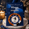 Virgo Zodiac Bracelet (कन्या राशि) – Natural Carnelian & Milky Quartz Crystal Bracelet Virgo Zodiac Bracelet (कन्या राशि) – Natural Carnelian & Milky Quartz Crystal Bracelet