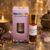 Road Opener Healing Oil with Energized Crystals – Black Obsidian, Pyrite, Clear Quartz & Citrine