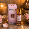 Money Attraction Healing Oil with Energized Crystals – Pyrite, Green Aventurine, Tiger Eye, Citrine, Clear Quartz & Carnelian