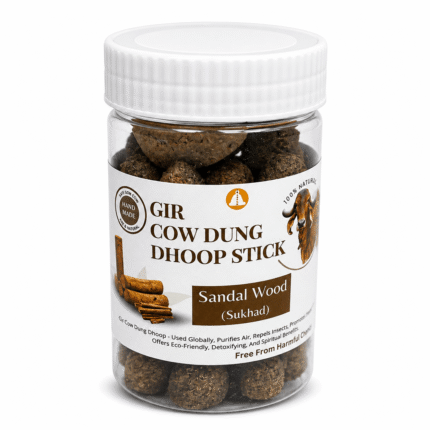 Gir cow dung dhoop sticks by Natural Energy Stones