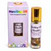 Healing Oil for Health with Red Jasper & Clear Quartz | Energized Crystal Healing Oil