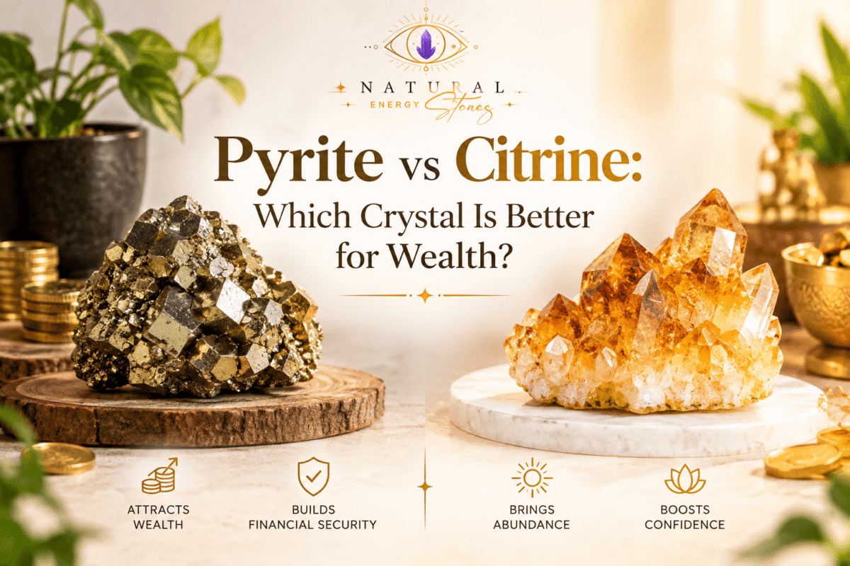 Pyrite vs Citrine: Which Crystal Is Better for Wealth?