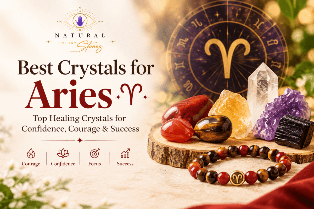 Best Crystals for Aries: Top Healing Crystals for Confidence, Courage & Success