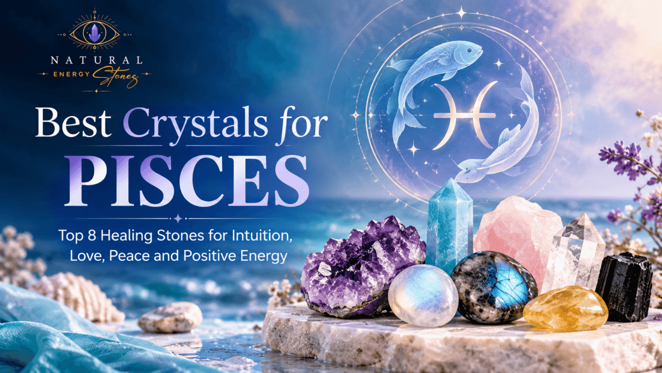 Best Crystals for Pisces: Top 8 Healing Stones for Intuition, Love, Peace and Positive Energy