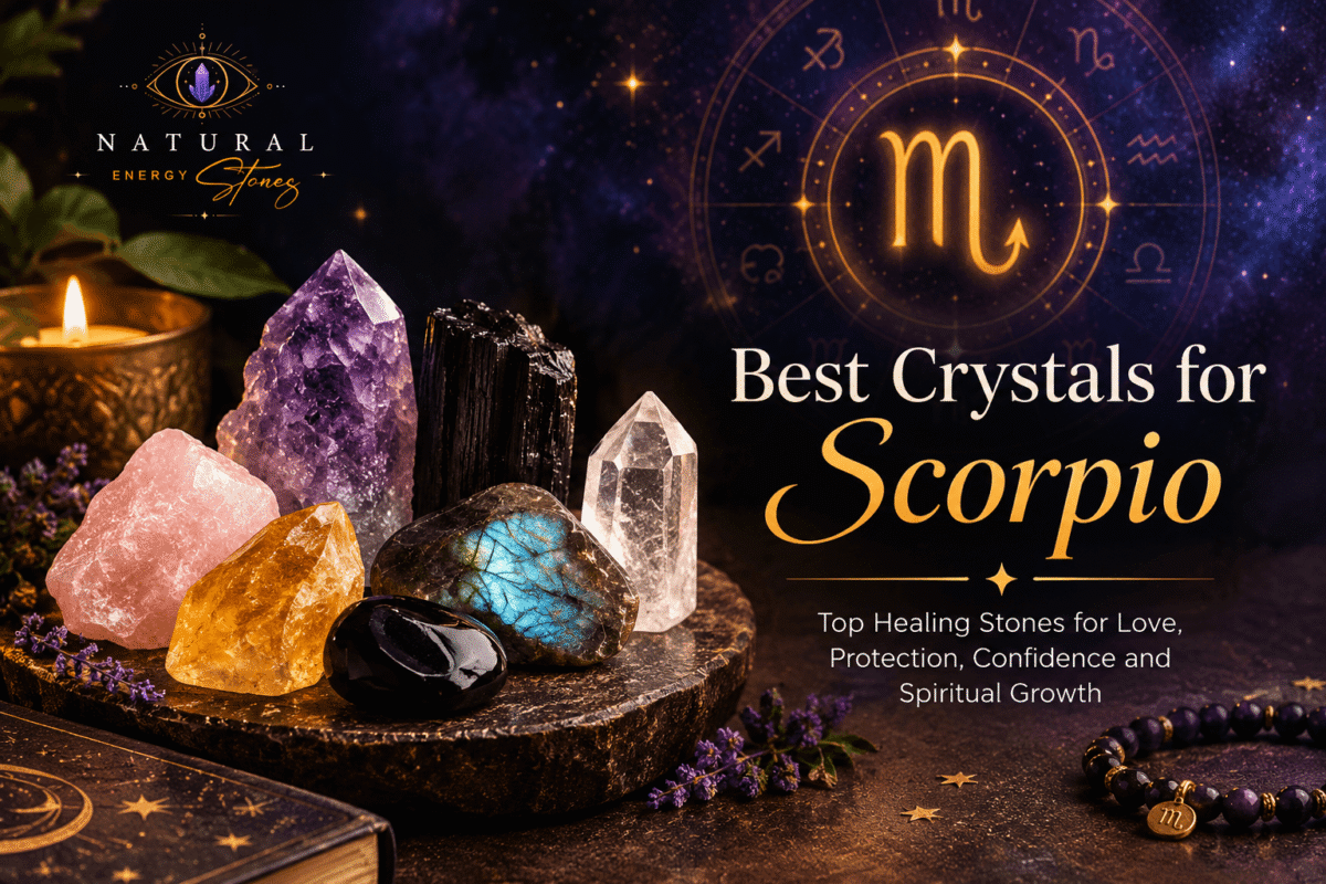 Best Crystals for Scorpio: Top Healing Stones for Love, Protection, Confidence and Spiritual Growth